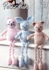 Knitting Pattern - Peter Pan 1309 - DK - Cat, Rabbit and Bear